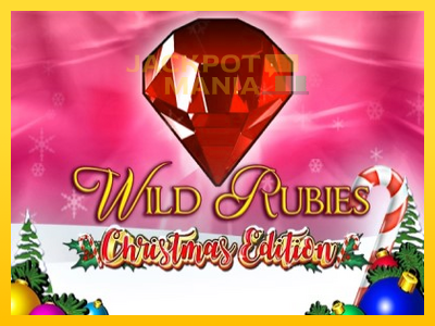 Masina de jocuri Wild Rubies Сhristmas Edition cu șansa de a câștiga