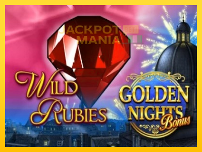 Masina de jocuri Wild Rubies Golden Nights cu șansa de a câștiga