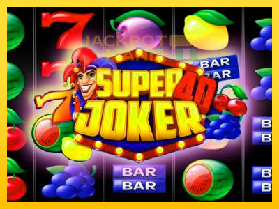 Masina de jocuri Super Joker 40 cu șansa de a câștiga