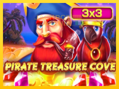 Masina de jocuri Pirate Treasure Cove 3x3 cu șansa de a câștiga