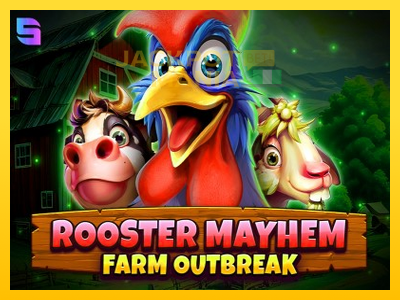 Masina de jocuri Rooster Mayhem Farm Outbreak cu șansa de a câștiga