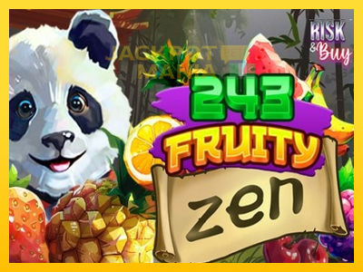 Masina de jocuri 243 Fruity Zen cu șansa de a câștiga