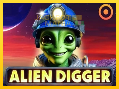 Masina de jocuri Alien Digger cu șansa de a câștiga