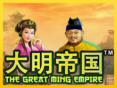 Masina de jocuri The Great Ming Empire cu șansa de a câștiga