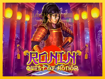 Masina de jocuri Ronin - Quest of Honor cu șansa de a câștiga