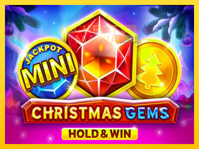 Masina de jocuri Christmas Gems Hold & Win cu șansa de a câștiga