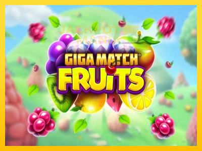 Masina de jocuri Giga Match Fruits cu șansa de a câștiga