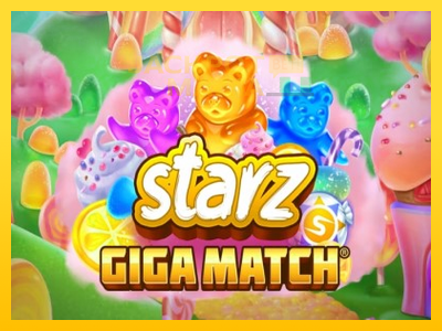 Masina de jocuri Starz Giga Match cu șansa de a câștiga