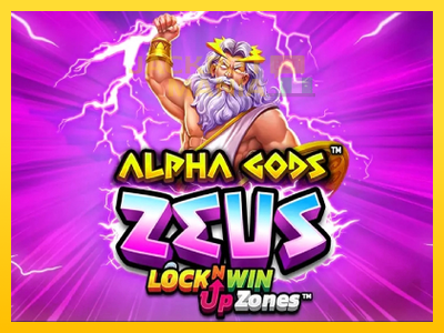 Masina de jocuri Alpha Gods: Zeus cu șansa de a câștiga