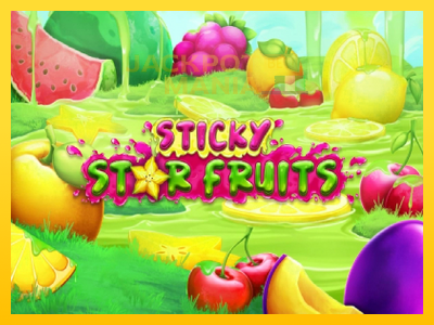 Masina de jocuri Sticky Star Fruits cu șansa de a câștiga