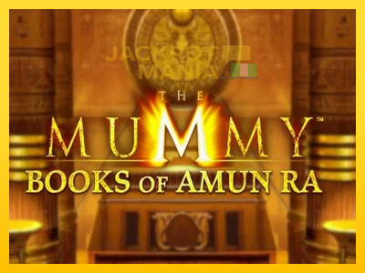 Masina de jocuri The Mummy Books of Amun Ra cu șansa de a câștiga