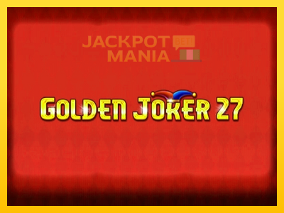 Masina de jocuri Golden Joker 27 Hold & Win cu șansa de a câștiga