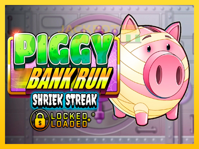 Masina de jocuri Piggy Bank Run - Shriek Streak cu șansa de a câștiga