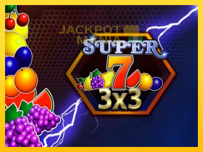 Masina de jocuri Super 7 3x3 cu șansa de a câștiga