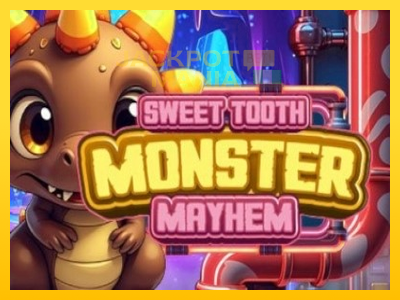 Masina de jocuri Sweet Tooth Monster Mayhem cu șansa de a câștiga