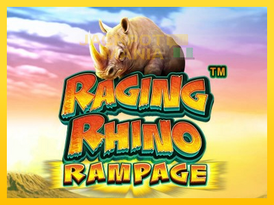 Masina de jocuri Raging Rhino Rampage cu șansa de a câștiga