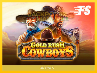 Masina de jocuri Gold Rush Cowboys cu șansa de a câștiga