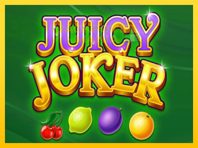 Masina de jocuri Juicy Joker cu șansa de a câștiga