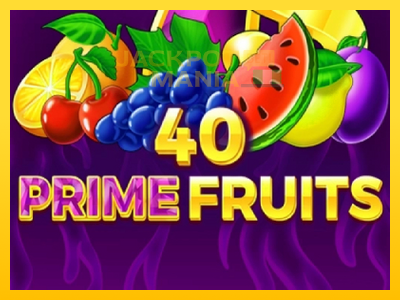 Masina de jocuri 40 Prime Fruits cu șansa de a câștiga