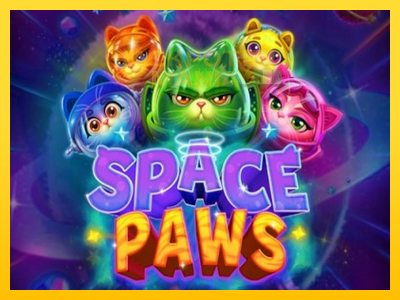 Masina de jocuri Space Paws cu șansa de a câștiga