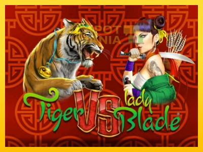 Masina de jocuri Tiger vs Lady Blade cu șansa de a câștiga