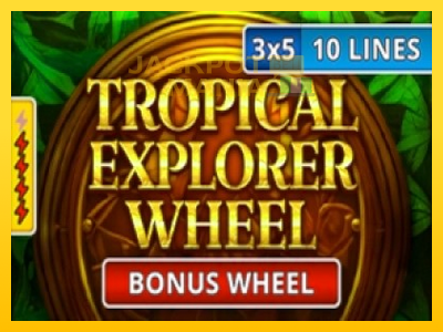 Masina de jocuri Tropical Explorer Wheel cu șansa de a câștiga