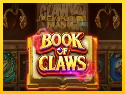 Masina de jocuri Book of Claws cu șansa de a câștiga