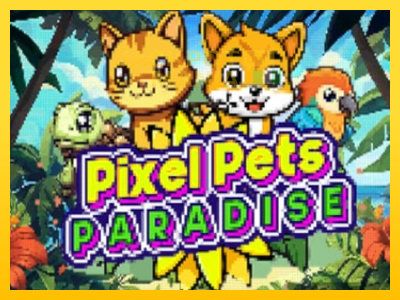 Masina de jocuri Pixel Pets Paradise cu șansa de a câștiga