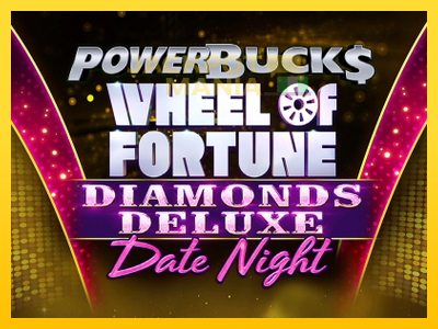 Masina de jocuri PowerBucks Wheel of Fortune Diamonds Deluxe Date Night cu șansa de a câștiga