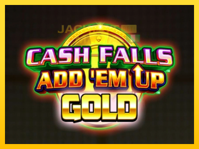 Masina de jocuri Cash Falls: Add Em Up Gold cu șansa de a câștiga