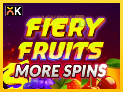 Masina de jocuri Fiery Fruits More Spins cu șansa de a câștiga