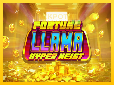 Masina de jocuri Fortune Llama Hyper Heist cu șansa de a câștiga