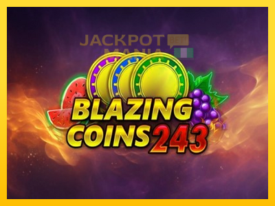 Masina de jocuri Blazing Coins 243 cu șansa de a câștiga