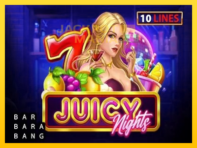 Masina de jocuri Juicy Nights cu șansa de a câștiga