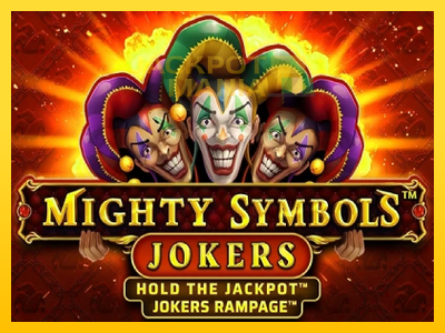 Masina de jocuri Mighty Symbols: Jokers cu șansa de a câștiga