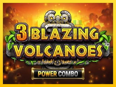 Masina de jocuri 3 Blazing Volcanoes Power Combo cu șansa de a câștiga