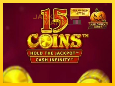 Masina de jocuri 15 Coins Grand Gold Edition Halloween Jackpot cu șansa de a câștiga