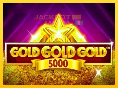 Masina de jocuri Gold Gold Gold 5000 cu șansa de a câștiga