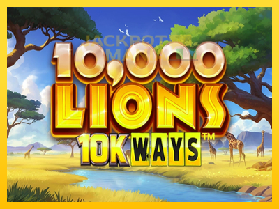 Masina de jocuri 10,000 Lions 10K Ways cu șansa de a câștiga