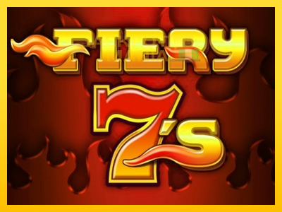 Masina de jocuri Fiery 7s cu șansa de a câștiga